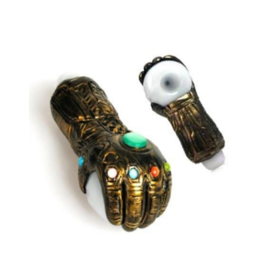 Big size Thanos hand handpipe  5.2"